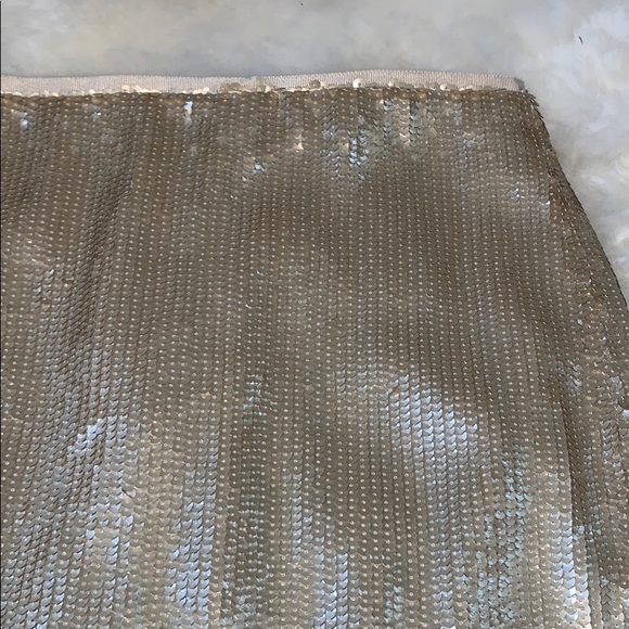 NEW J. Crew gold sequin skirt - Picture 4 of 7